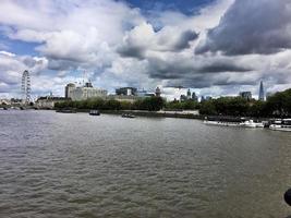 un' Visualizza di il fiume Tamigi vicino Westminster foto