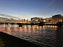 un' Visualizza di il fiume Tamigi vicino Westminster foto