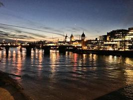 un' Visualizza di il fiume Tamigi vicino Westminster foto