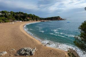 conca spiaggia su il catalano costa brava Spagna foto