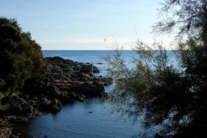 costa brava, s'agaro appartenente per sant feliu de guixol, catalogna, Spagna foto