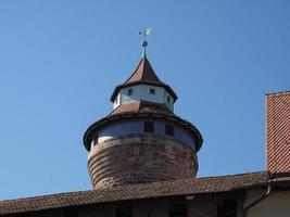 castello di nuernberger burg a norimberga foto