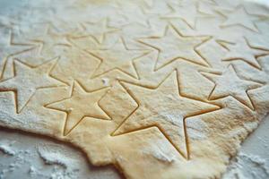 cottura al forno biscotti a casa foto