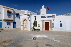 vecchio città di medina di kairouan nel tunisia. kairouan orsi unico testimone per il primo secoli di Questo civiltà e suo architettonico e urbano sviluppo. foto