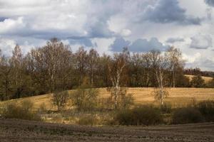 primavera paesaggi con nuvole foto