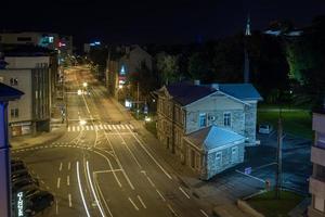 vecchio cittadina di Tallinn nel estate foto