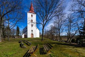 luterano chiese di hiiumaa isola foto