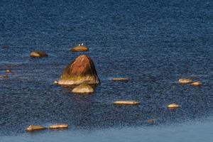 primavera paesaggi su il isola di hiiumaa foto