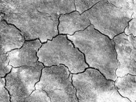 Cracked suolo superficie, Marrone ruvido superficie, secondo per il concetto di siccità o mancanza di umidità. adatto per sfondo foto