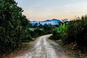 rurale paesaggio nel est Asia foto