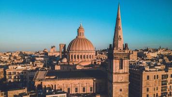 st. di Paul Cattedrale nel il maltese capitale di la valletta foto