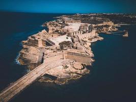 forte ricasoli nel il maltese capitale di la valletta foto