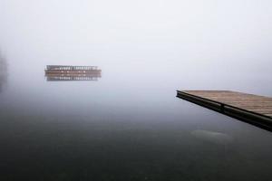 visualizzazioni di lago bohinj nel triglav nazionale parco nel slovenia foto