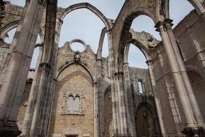 carmo convento nel Lisbona foto