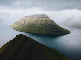 visualizzazioni di kunoy a partire dal klakkur nel Faroe isole foto