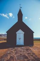 budakirkja Chiesa nel il snaefells penisola nel Islanda foto