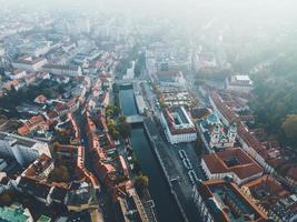 fuco visualizzazioni di il sloveno capitale di Lubiana foto