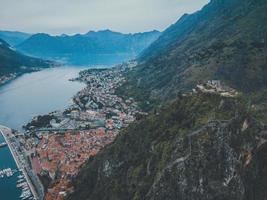 fuco visualizzazioni di di Kotor vecchio cittadina nel montenegro foto