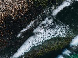 unstad spiaggia nel il lofoten isole nel Norvegia foto