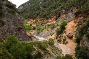 primavera paesaggi a partire dal il montagne di Grecia foto