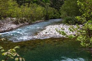 primavera paesaggi a partire dal il montagne di Grecia foto