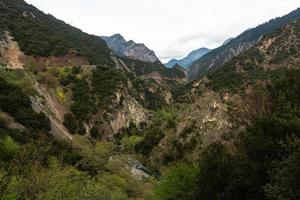 primavera paesaggi a partire dal il montagne di Grecia foto