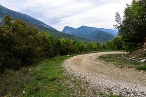 primavera paesaggi a partire dal il montagne di Grecia foto