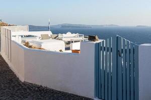 paesaggi di il isola di santorini foto