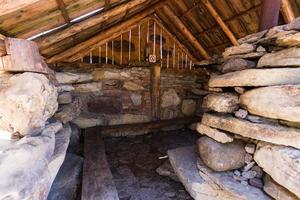 interno di un abbandonato Casa foto