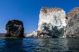 paesaggi di il isola di santorini foto