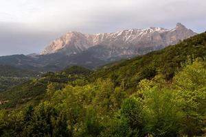 primavera paesaggi a partire dal il montagne di Grecia foto