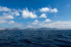 paesaggi di il isola di santorini foto