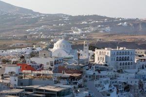 paesaggi di il isola di santorini foto