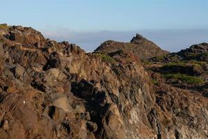 paesaggi di il isola di santorini foto