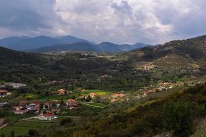 primavera paesaggi a partire dal il montagne di Grecia foto