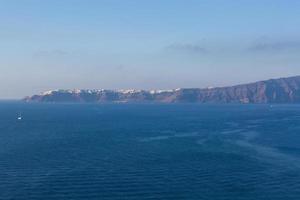 paesaggi di il isola di santorini foto