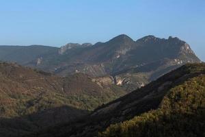 primavera paesaggi a partire dal il montagne di Grecia foto