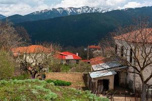 primavera paesaggi a partire dal il montagne di Grecia foto