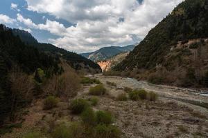 primavera paesaggi a partire dal il montagne di Grecia foto