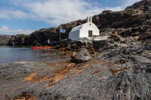 paesaggi di il isola di santorini foto