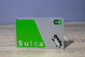 Giappone su luglio 2019. isolato foto a partire dal suica carta.