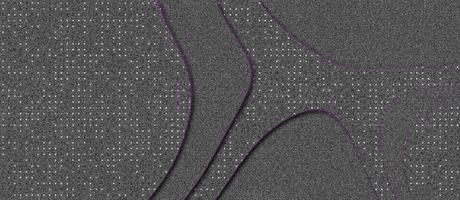 lusso elegante sfondo con luccica elemento e puntini particella su buio nero superficie. astratto realistico papercut decorazione strutturato con ondulato strati e mezzitoni effetto modello. foto