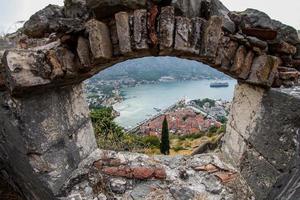 Visualizza a Cattaro, montenegro foto