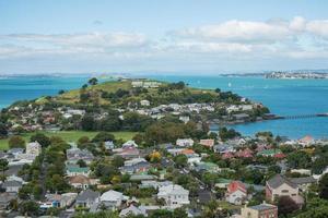 il nord testa vulcano e devonport villaggio Visualizza a partire dal il superiore di montare vittoria, nord isola, nuovo zelanda. foto