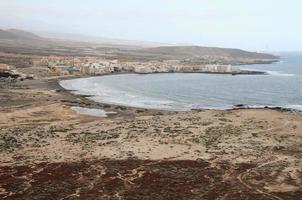 concetto Immagine di paesaggio marino nel tenerife foto