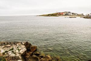 vista sul mare in estate foto