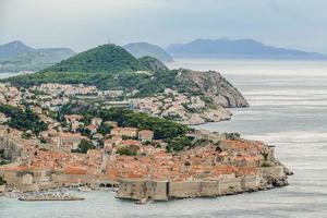 Visualizza di dubrovnik, Croazia foto