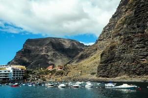 vista della valle gran rey la gomera foto