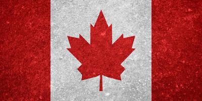 canadese bandiera struttura come sfondo foto
