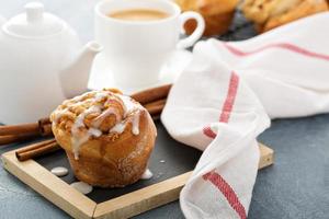 cannella ciambella con Smalto per prima colazione foto